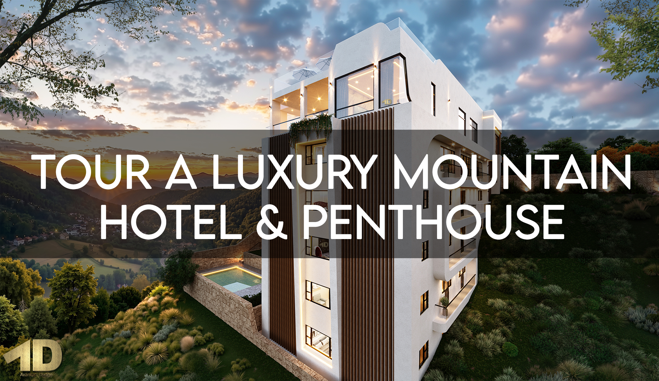 Inside a Luxury Mountain Penthouse | Gara Hotel & Residence